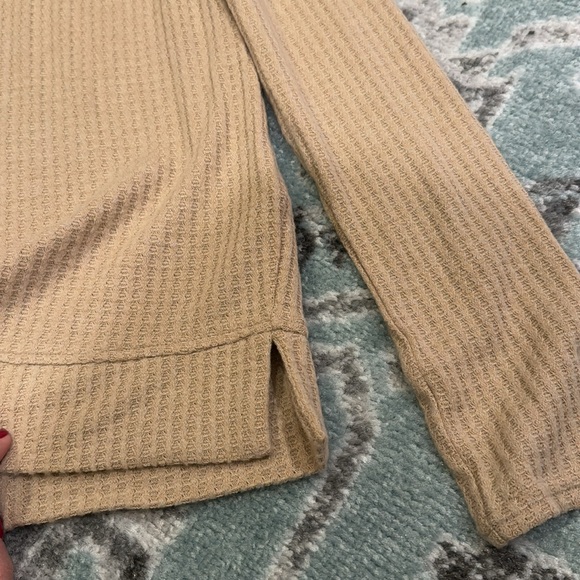 NWT‎ Gap super soft waffle hoodie size medium - Picture 4 of 4